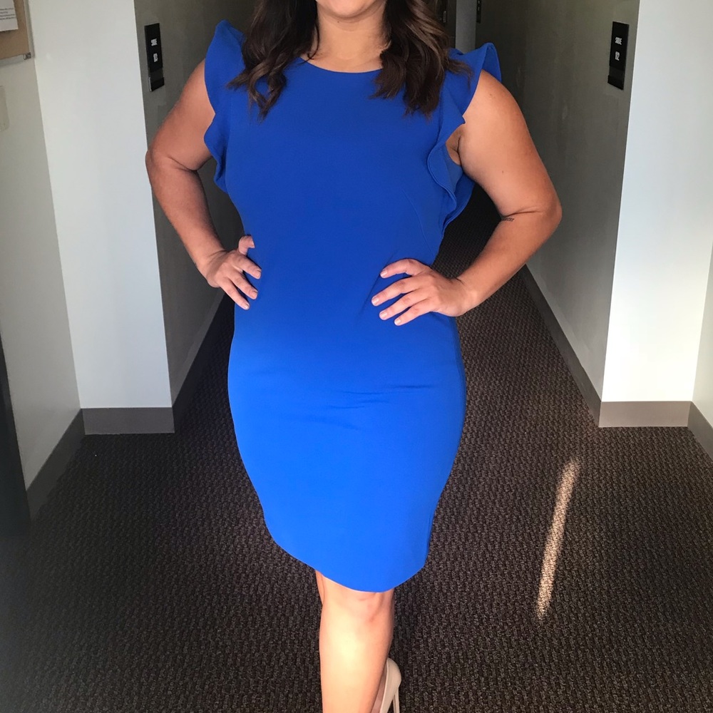 Calvin Klein interview dress